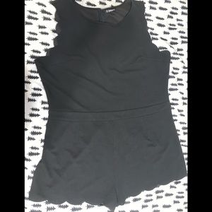 Black romper 2x